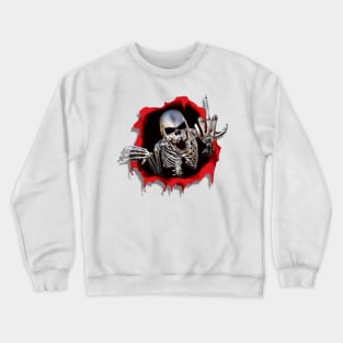 Skeleton Crewneck Sweatshirt